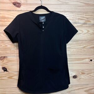 Cherokee Black Medical Uniform Top